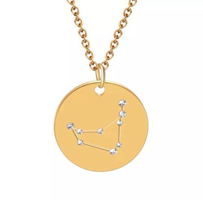 Collier constellation signe astrologique capricorne