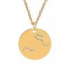 Collier constellation signe astrologique lion