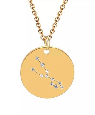 Collier constellation signe astrologique taureau