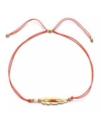 Bracelet boheme rouge