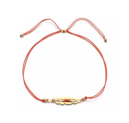 Bracelet boheme rouge