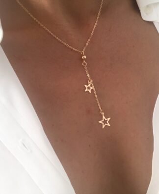 collier tendance etoiles