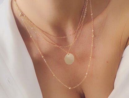 Collier multirangs original tendance 2019