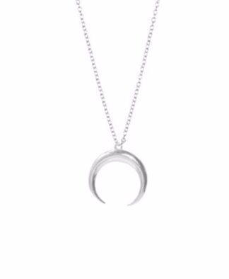 Collier original plaque argent