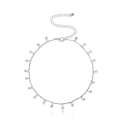 Collier ras du cou argent