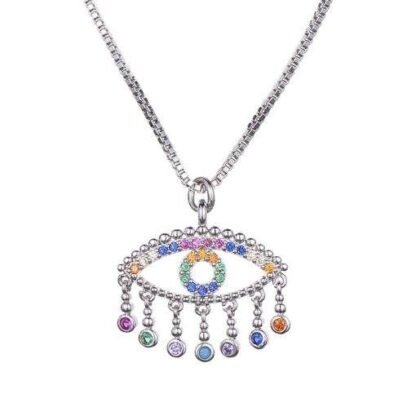 Collier tendance 2021 -original argent femme