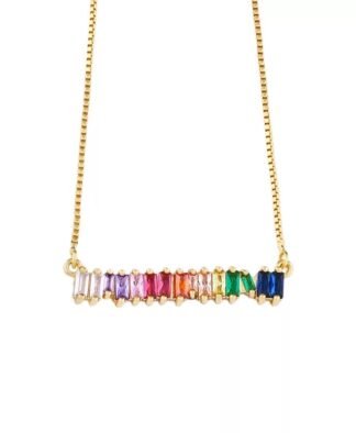 Collier tendance 2021 -strass