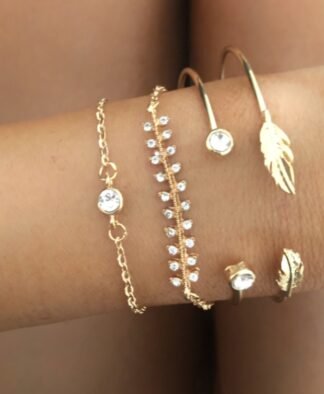 Bracelets tendance 2021- Lot de 4 bracelets