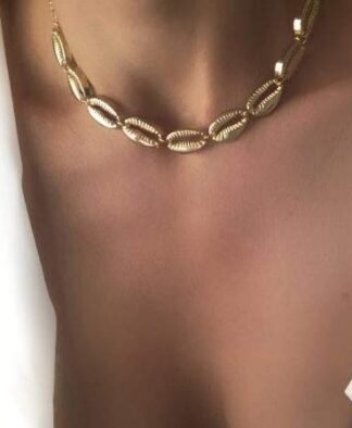 Collier tendance 2021 -dore