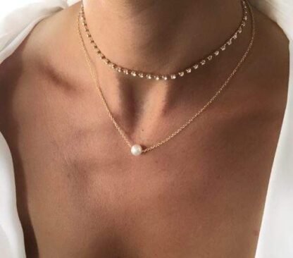 Idee cadeau- collier femme or