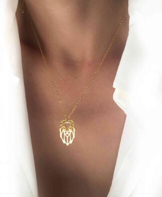 Collier tendance 2021- pendentif lion