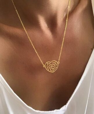 Collier tendance 2022- coeur original