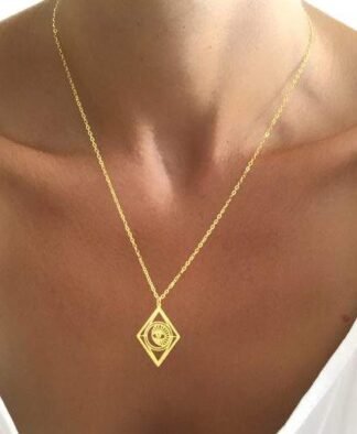 Collier tendance 2022- geometrique