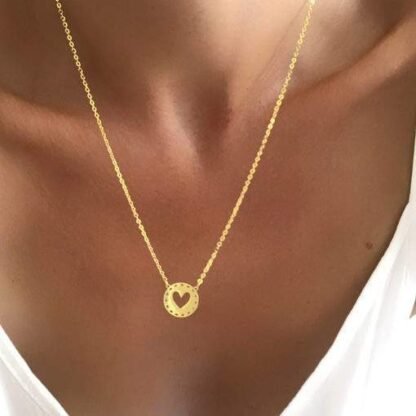 Collier tendance 2022- pendentif coeur