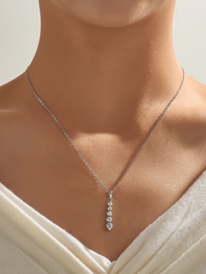 Collier fantaisie strass