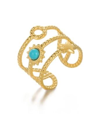 Bague Boheme etoile