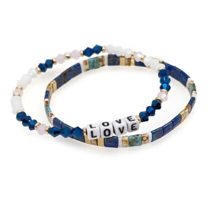 Ensemble de bracelets love